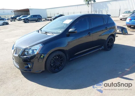 2009 Pontiac Vibe Gt из США, поврежденный, VIN 5Y2SR670X9Z474294